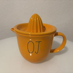 Juicer Rae Dunn Orange Ceramic Juicer