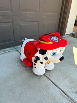PAW Patrol Marshall Plush Ride-On Toy
