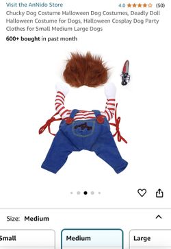 Chucky Dog Costume