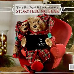 ‘‘Twas the Night Before Christmas’ Storytelling Bear