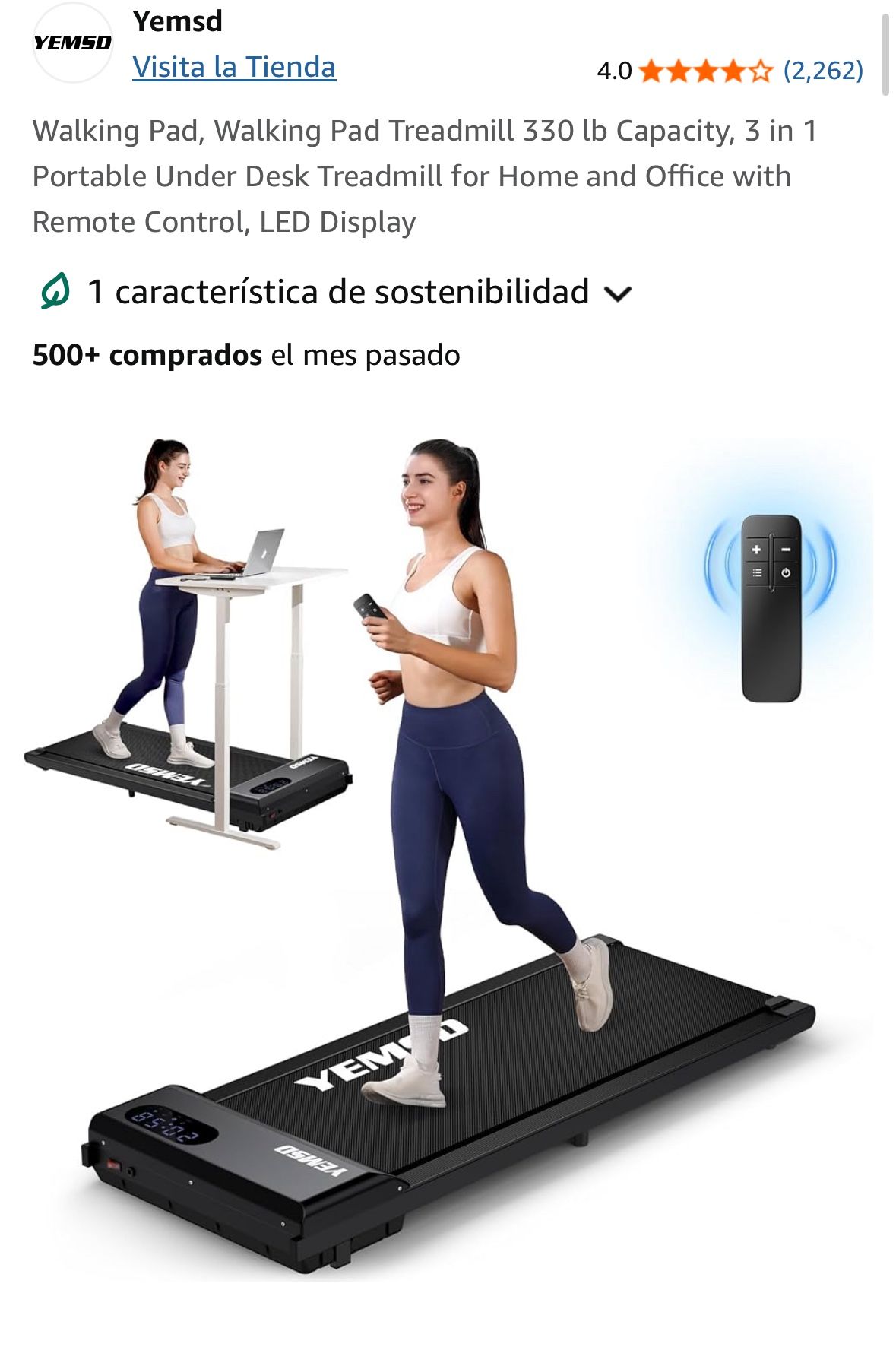 WALKING PAD TREADMILL 330 pounds