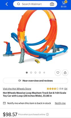 Hot Wheels Massive Loop Track
