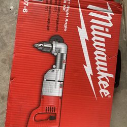 7 Amp Corded 1/2 in. Corded Right-Angle Drill Kit with Hard Case