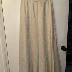 C. Capriotti for The General Store Women’s Long Linen Skirt Size 10