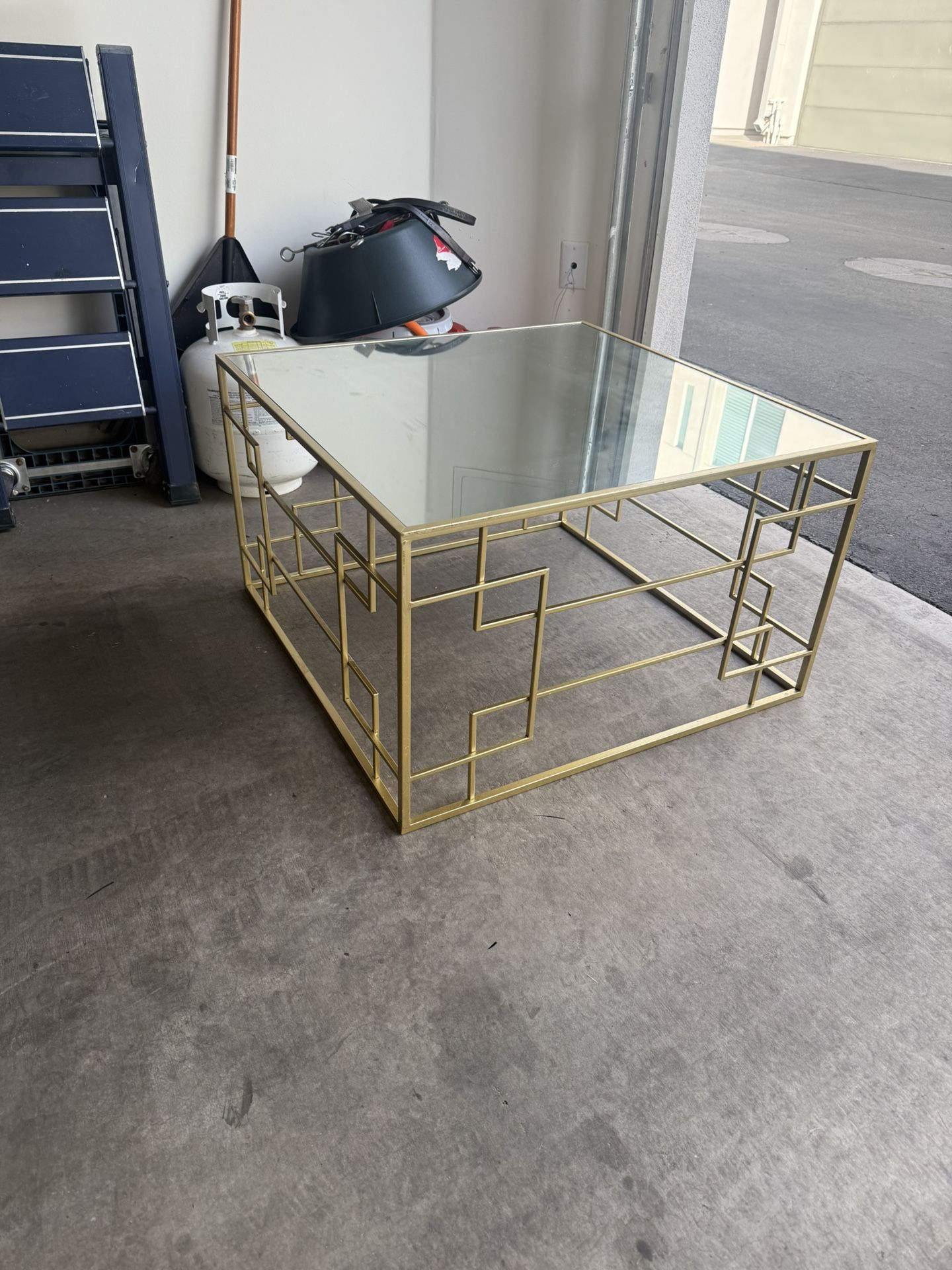 Gold Coffee Table