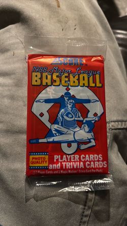 1988 baseball seal pack