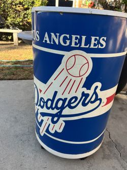 Los Angeles Dodgers 1988 Cooler Ice Chest, Vintage