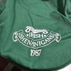 BENNIGANS RESTAURANT IRISH SHENANIGANS HAT VINTAGE 1987