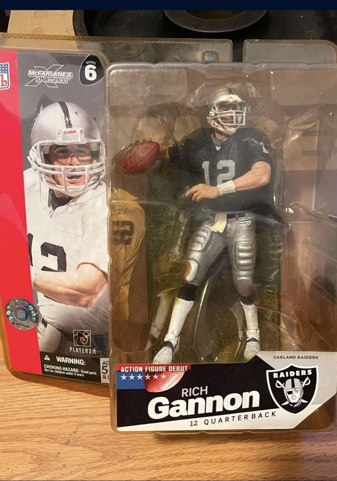 Raiders NFL Figure