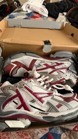 Balenciaga burgundy