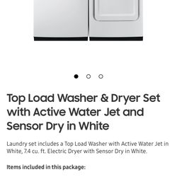 Samsung Washer And Dryer