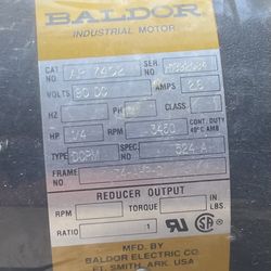BALDOR MOTOR