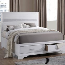 Glam Queen Size Bed Frame