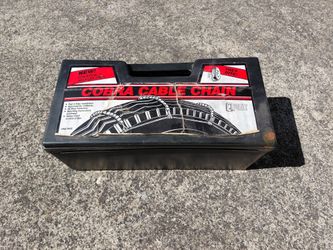 Car or truck tire chains for snow (Cobra 1550)