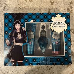 Katy Perry Royal Revolution 3 PC Gift Set - Eau De Parfum, Lotion,  Shower Gel - Brand New 