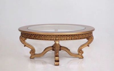 Glass Top Coffee Table
