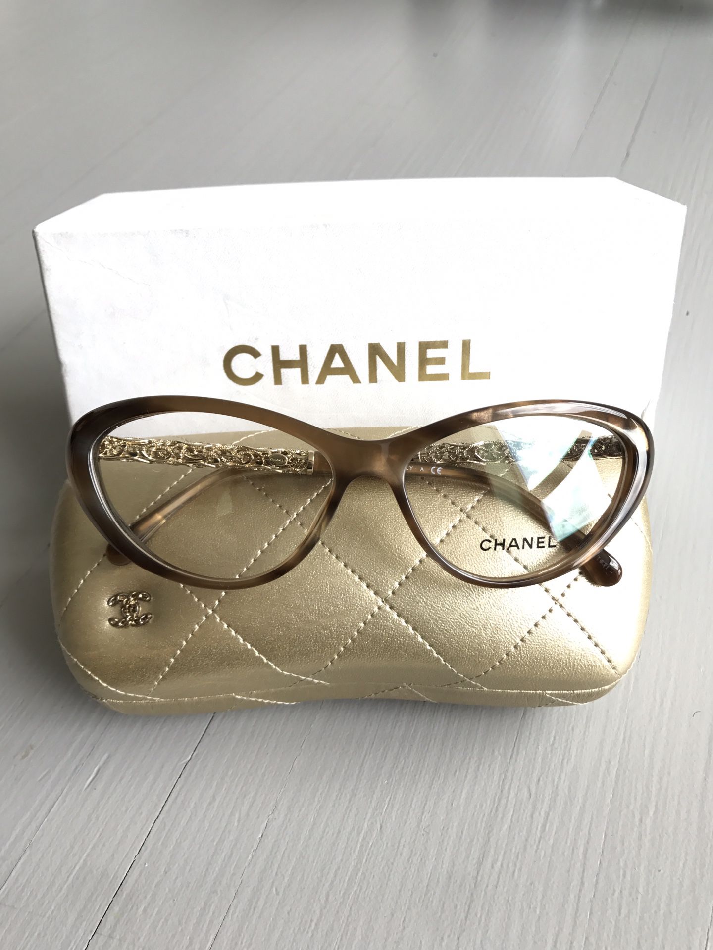NEW CoCo Chanel Bijou Eyeglasses w/ Gold Filigree 3270 c.1101 for Sale in  Atlanta, GA - OfferUp