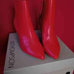 🔥 Size 7M Red Hot Boots