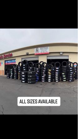 New car tires for sale financial available
