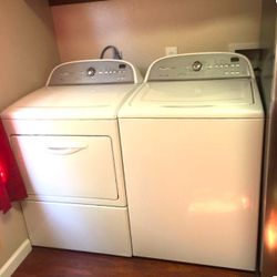 GE Washer Dryer Laundry Pair