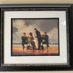 Set of 3 Framed Jack Vettriano Prints – Romantic Coastal Art Pictures 