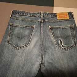 Mens Levi 522 Jeans 34x30