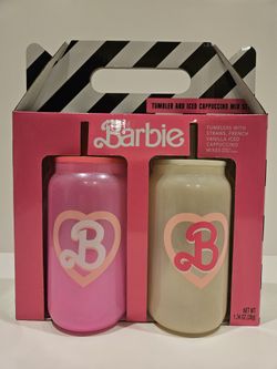 Barbie Tumbler Gift Set