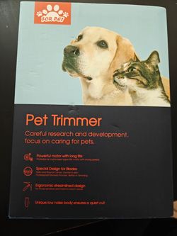 Pet Hair trimmer NEW