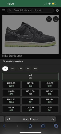 Nike Dunks Halloween