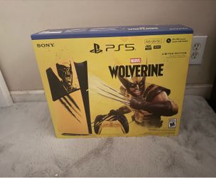PlayStation®5 Digital Edition Console 825 GB - Marvel’s Wolverine Battle Yellow Limited Edition Bundle