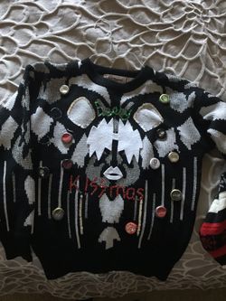 Women’s KISS Ugly Christmas Sweater