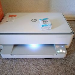 HP ENVY 6055e Wireless Color Inkjet Printer, Print, scan, copy, 