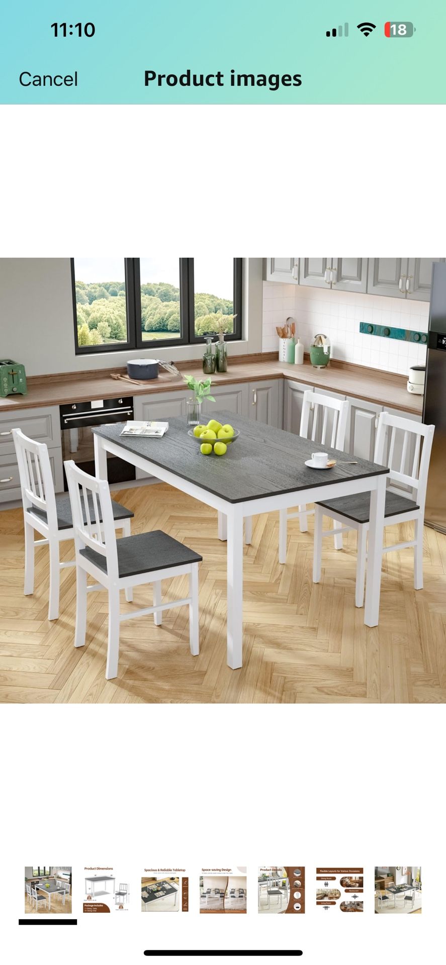 New In Box Dining Table Set