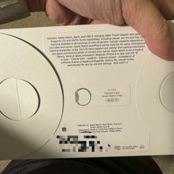 Apple Watch Ultra Titanium Green Alpine Loop 2022 49mm