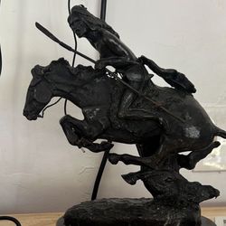 Perfect Condition - Cheyenne Statue by Frederic Remington