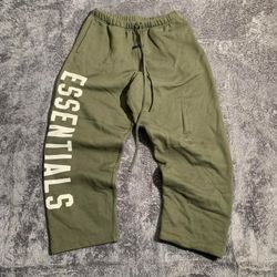 Essentials 25ss Sweats Baggy Fog Size M ✅️