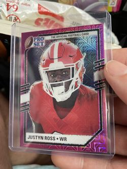 Brand New Justyn Ross Card