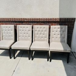 7pc upholstered Chairs 🪑 X 7