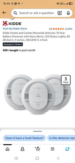 Kidde Smoke and Carbon Monoxide Detector