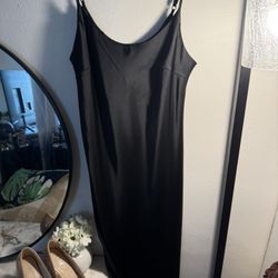 Little Black Dress Satin 