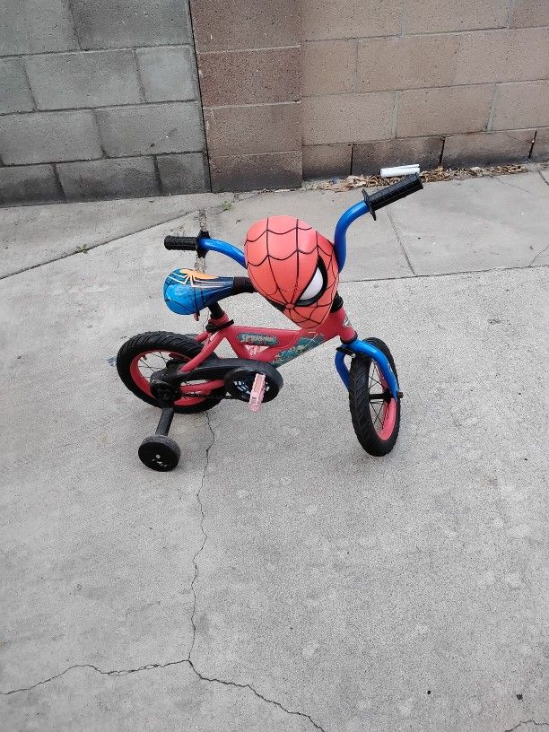 12" Spiderman Bike