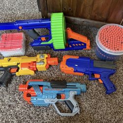 Nurf Guns With Bullets