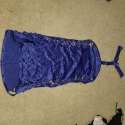 Blue Sexy Dream Girl Dress W/ Top