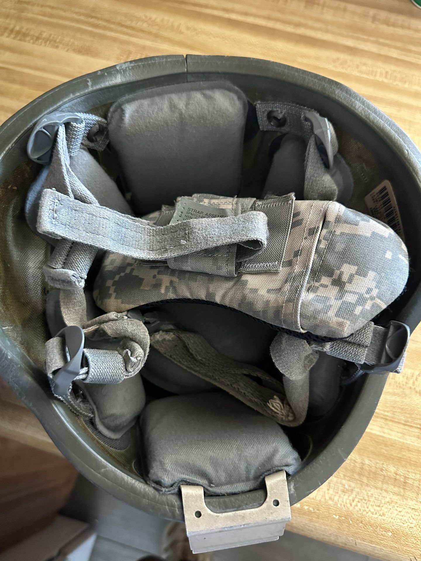 Authentic US ARMY COMBAT HELMET