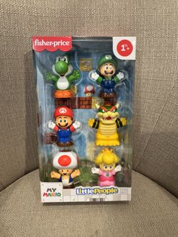 Fisher-Price Little People My Mario Figure 6-Pack