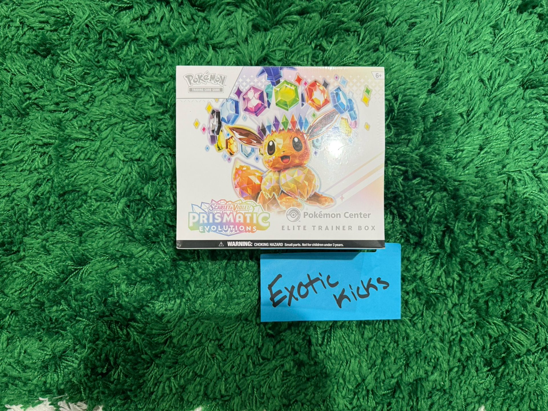 Prismatic Evolutions ETB (Pokemon Center Edition)