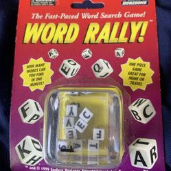 Game Horizons Word Rally Vintage Game