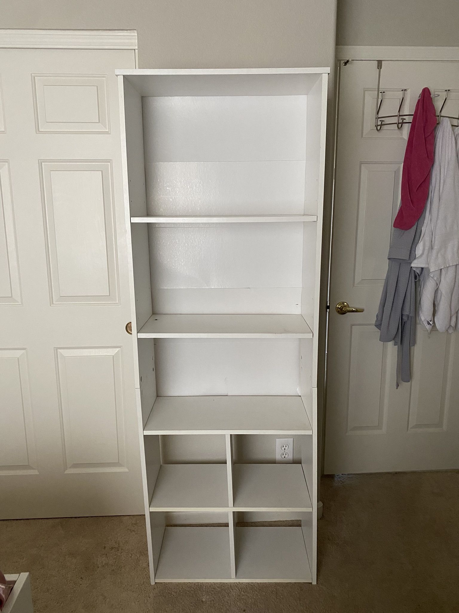 White Bookshelf