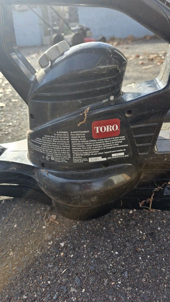 2-Toro Electric Leaf Blowers