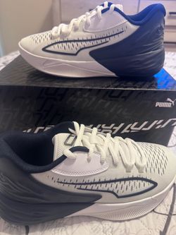 Puma Basketball Sneakers White Navy Blue